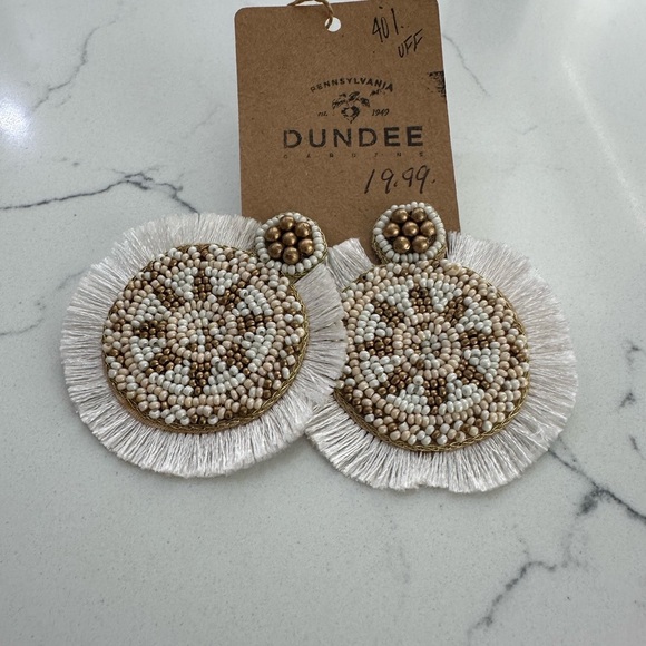 Handmade Jewelry - Boutique Beaded Fringe Earrings